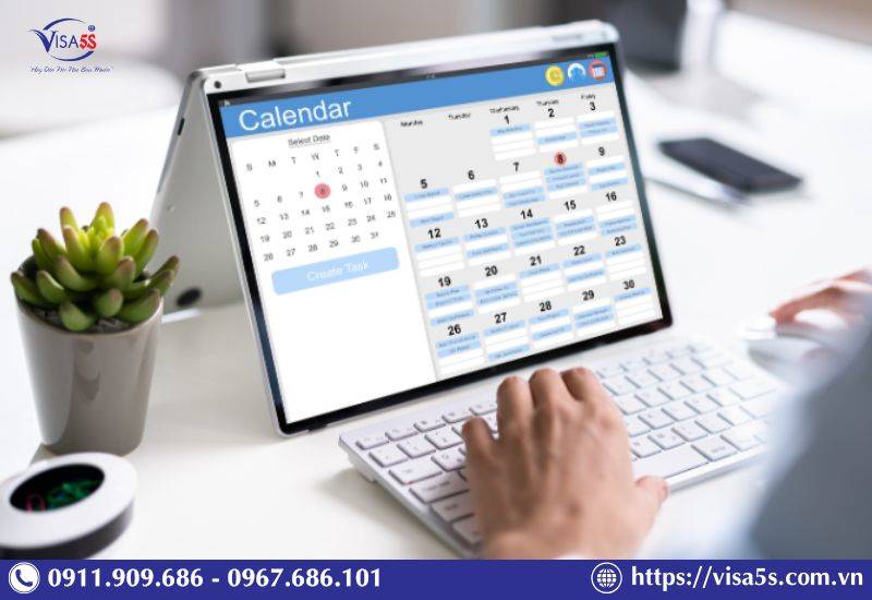 Cách đặt lịch hẹn visa Hàn Quốc