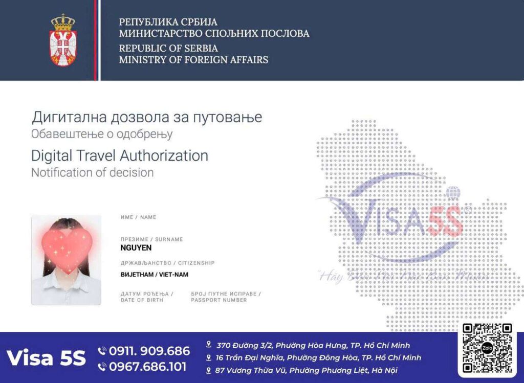 Hồ sơ xin visa Serbia cần những gì?