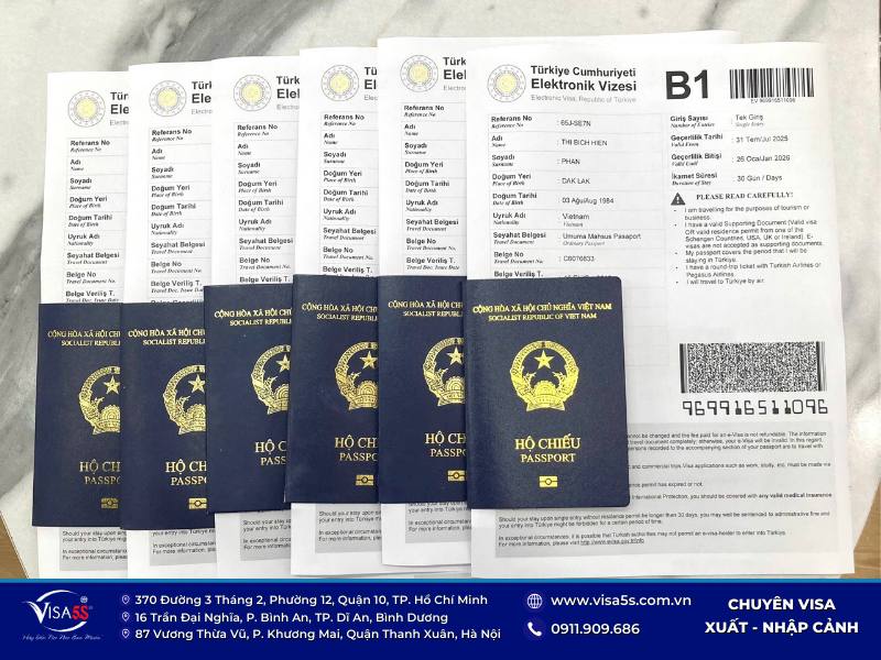 Phân loại thị thực theo hình thức xin visa điện tử và visa dán