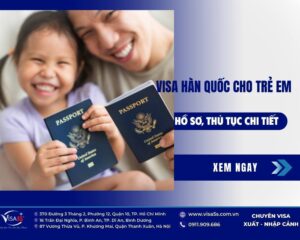 Visa Hàn Quốc cho trẻ em