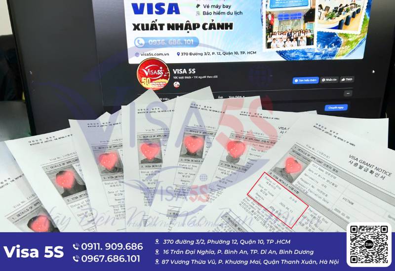 Visa5s - đơn vị dịch vụ visa uy tín