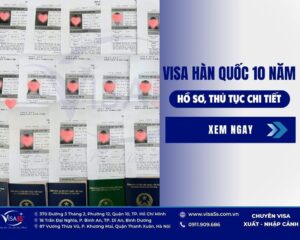 Visa Hàn Quốc 10 năm