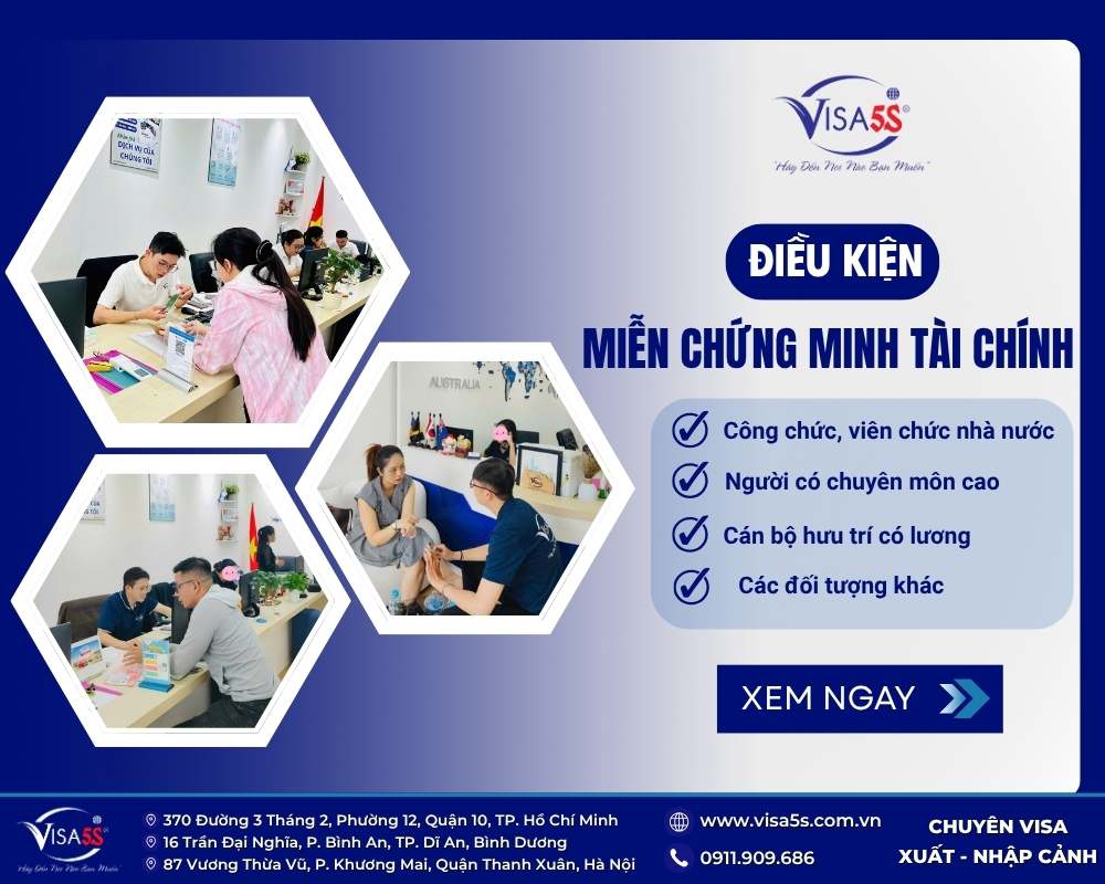 Điều kiện miễn chứng minh tài chính visa Hàn Quốc