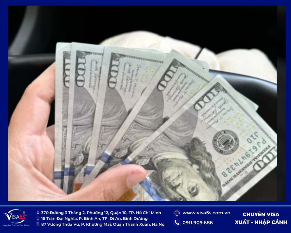 Các loại chi phí xin visa thương mại Hong Kong dao động từ 330 HKD đến 1300 HKD