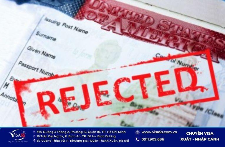 Bị từ chối visa Mỹ bao lâu xin lại được?
