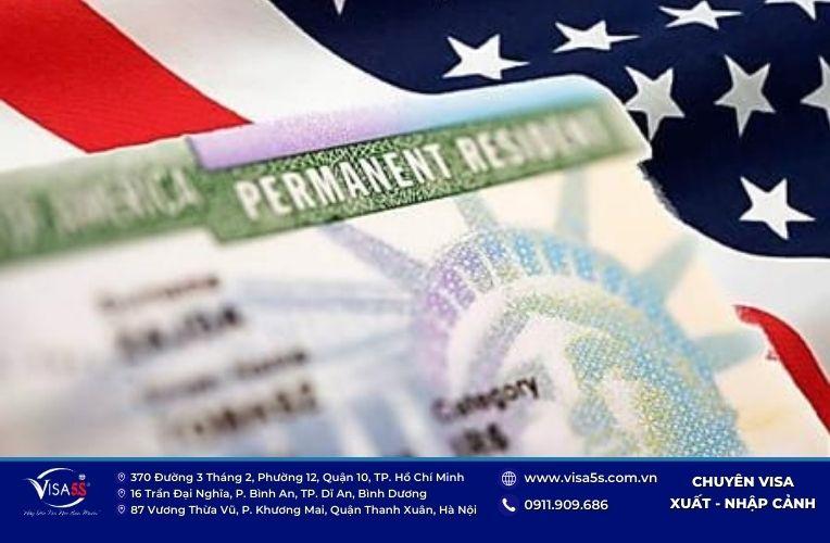 Thẻ xanh Mỹ là gì? Quyền lợi, điều kiện và thủ tục xin thẻ xanh Mỹ 2026 9 Thủ tục làm thẻ xanh Mỹ với các bước chi tiết do Visa5S hướng dẫn