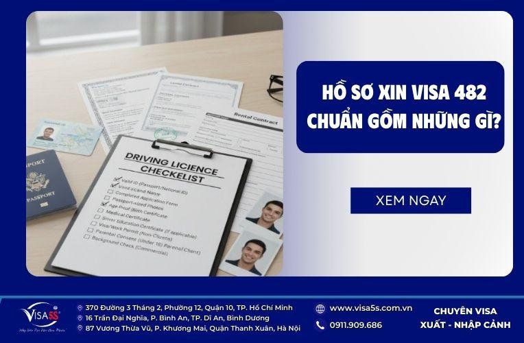 Hồ sơ giấy tờ quan trọng khi xin visa tay nghề 482 Úc