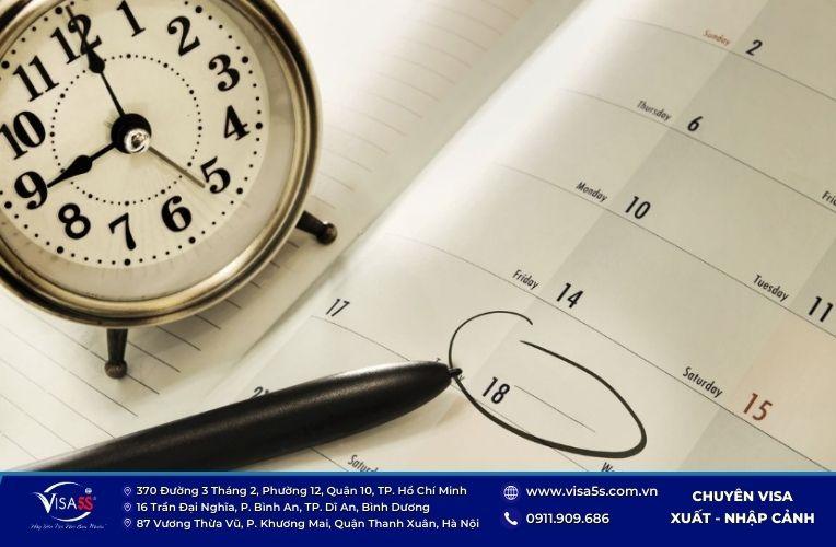 Thời gian xử lý hồ sơ cấp visa 482 Úc