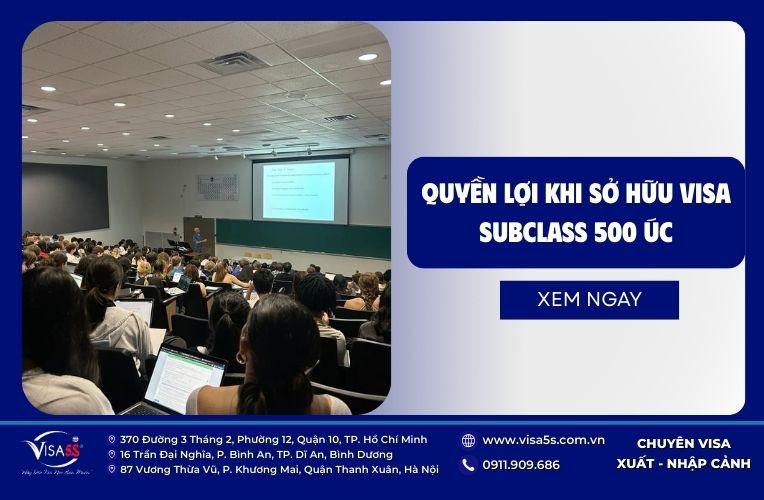 Những quyền lợi khi sở hữu visa subclass 500 Úc thu hút du học sinh