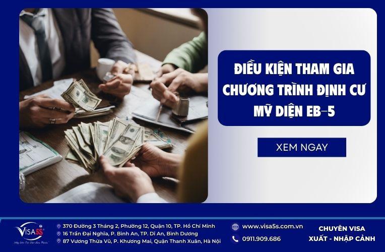 Nhà đầu tư cần đáp ứng đủ điều kiện để xin visa Mỹ EB5