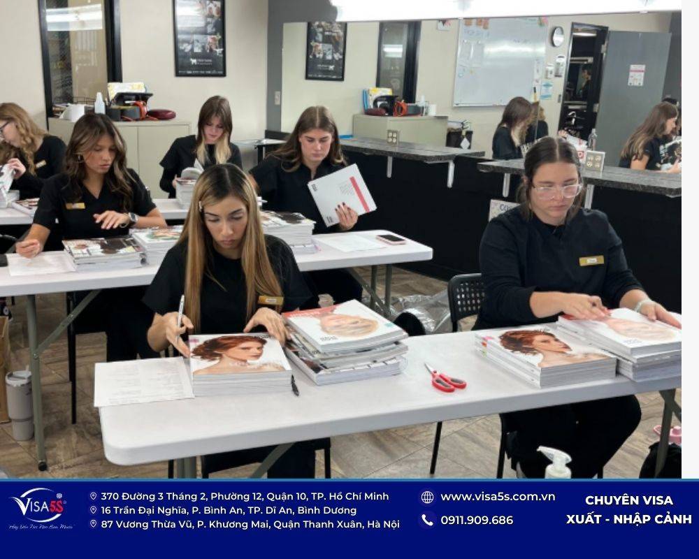 Visa du học Mỹ loại Mỹ dành cho các khóa học nghề ngắn hạn