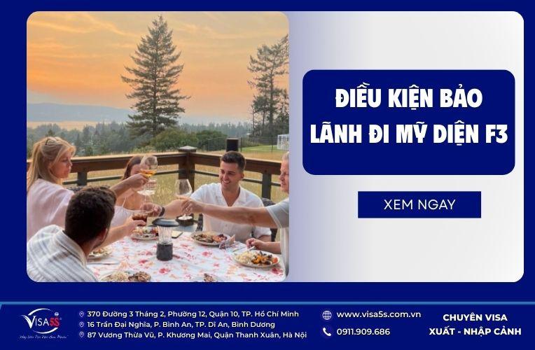 Điều kiện áp dụng để được bảo lãnh đi Mỹ diện F3