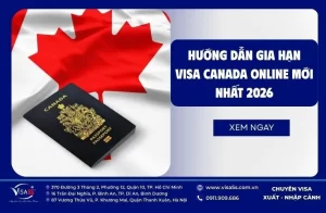 Hướng dẫn gia hạn visa Canada Online mới nhất 2026