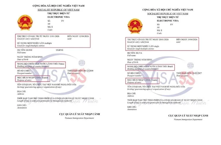 Hướng dẫn xin Visa Việt Nam Cho Người Canada 2026 7 Các loại evisa Việt Nam dành cho công dân Canada