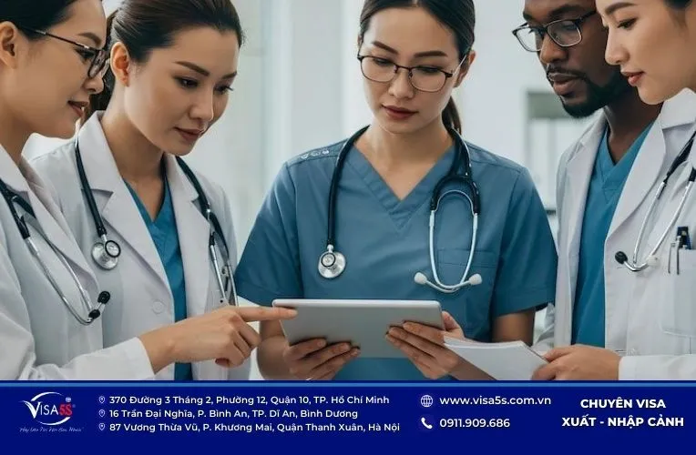 Các ngành nghề được áp dụng xin visa 407 Úc