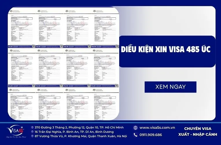 Điều kiện cơ bản cần đáp ứng để xin visa 485 Úc