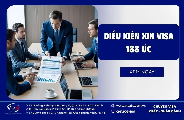 Điều kiện xin visa 188 Úc với các diện cụ thể