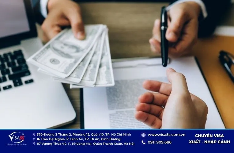 Lệ phí xin visa Úc thăm người thân với các khoản chi tiết