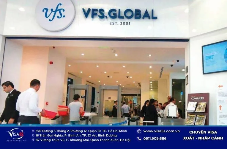 Những lưu ý khi nộp hồ sơ xin visa tại VFS Global