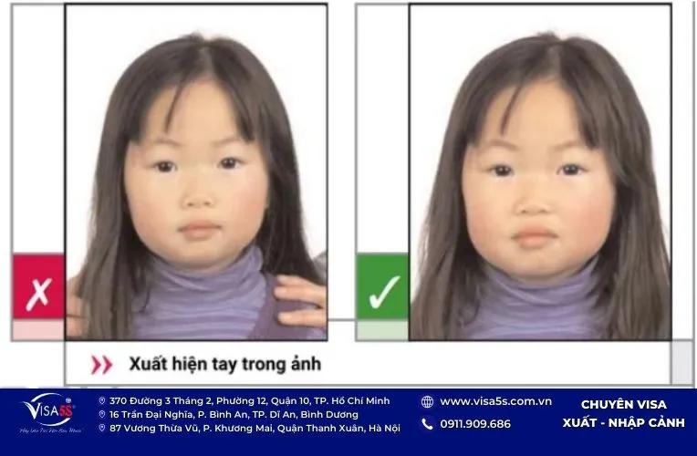 Quy định Ảnh Visa Canada cho người Việt Nam 2026 9 Quy định chụp ảnh visa Canada cho trẻ em