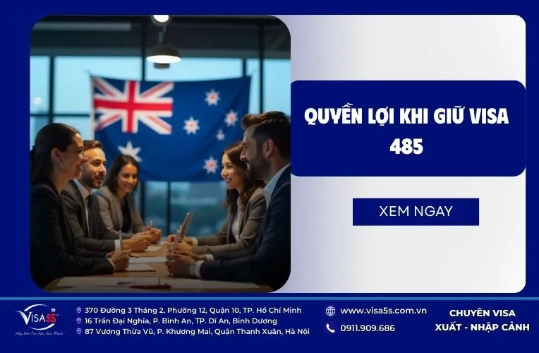 Quyền lợi khi bạn sở hữu được visa 485 Úc