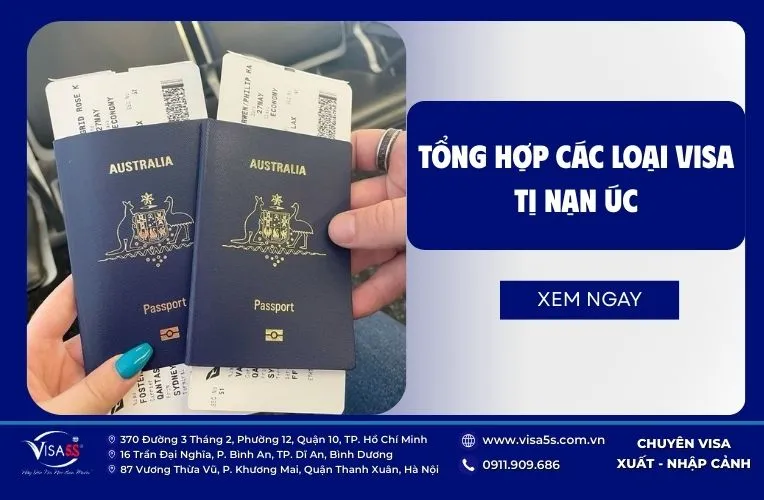 Tổng hợp các loại visa tị nạn Úc 