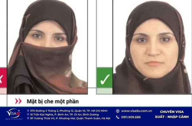 Quy định Ảnh Visa Canada cho người Việt Nam 2026 8 Trang phục và phụ kiện khi chụp ảnh visa Canada