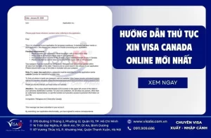 Hướng Dẫn Thủ Tục Xin Visa Canada Online Mới Nhất