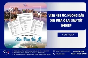 Visa 485 Úc 2026: Hướng Dẫn Xin Visa Ở Lại Sau Tốt Nghiệp