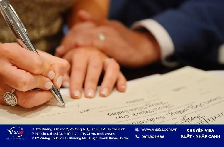 Điều kiện xin visa kết hôn Pháp