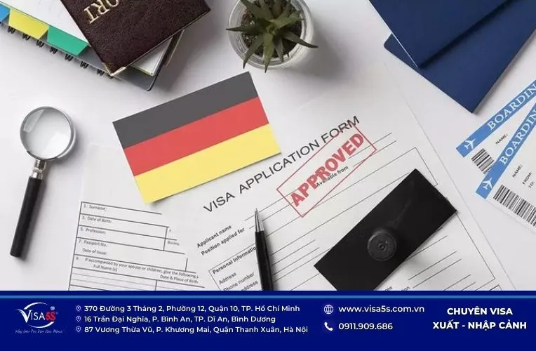 Giấy tờ hồ sơ xin visa công tác Đức