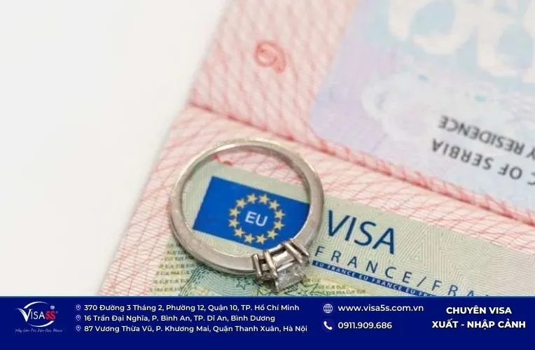 Kinh nghiệm xin visa kết hôn Pháp từ Visa5S