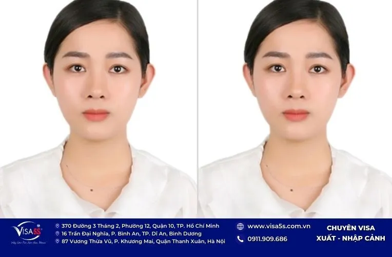 Quy định tiêu chuẩn ảnh visa Anh cho người lớn