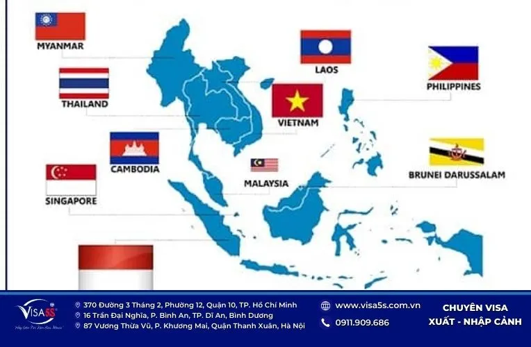 Hộ chiếu Việt Nam tăng 5 bậc trên bảng xếp hạng thế giới 6 So sánh sức mạnh hộ chiếu Việt Nam với các khu vực khác