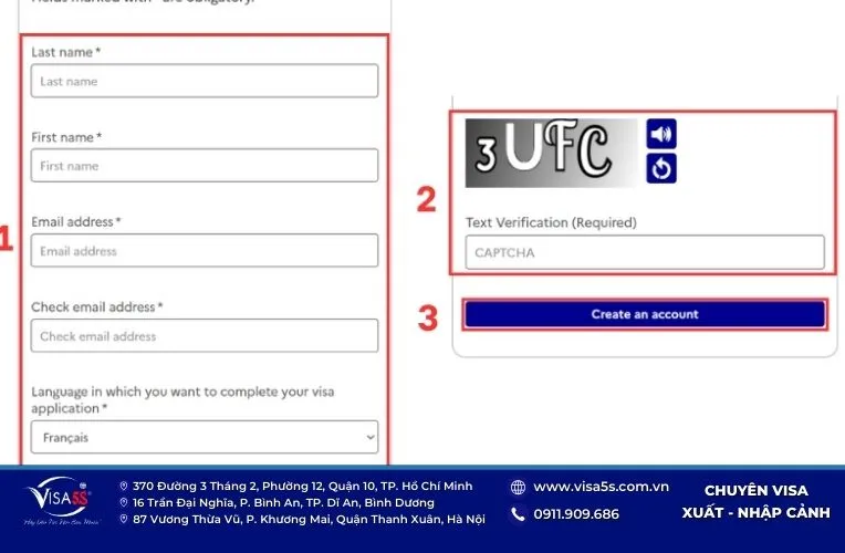 Tạo tài khoản cá nhân