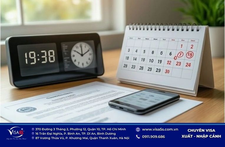 Visa 494 Úc: Điều kiện, Quyền lợi & Lộ trình Định cư Tay nghề 10 Thời gian xin Visa Úc tạm trú diện tay nghề