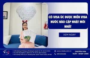 Có visa Úc được miễn visa nước nào cập nhật mới nhất