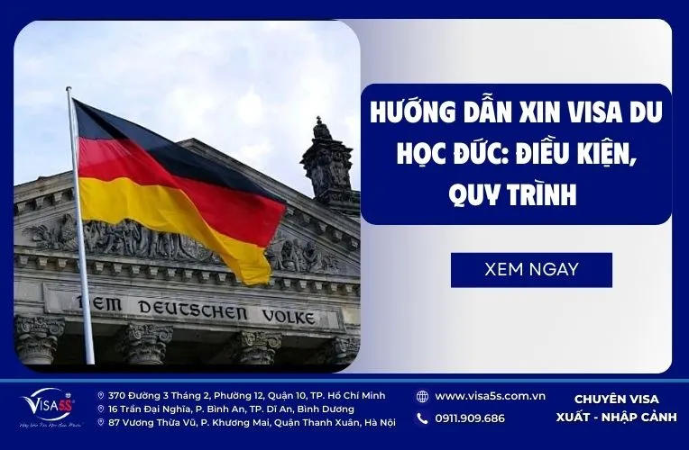 Hướng dẫn xin visa du học Đức: Điều kiện, quy trình mới nhất 7 Hướng dẫn xin visa du học Đức: Điều kiện, quy trình