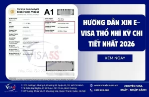 Hướng Dẫn Xin E-Visa Thổ Nhĩ Kỳ Chi Tiết Nhất 2026