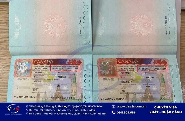 Các diện visa Canada phù hợp với mục đích chuyến đi