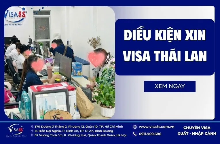 Điều kiện xin visa Thái Lan