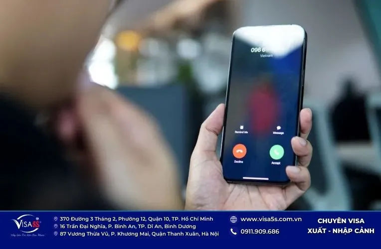 Kiểm tra kết quả visa Đài Loan qua điện thoại