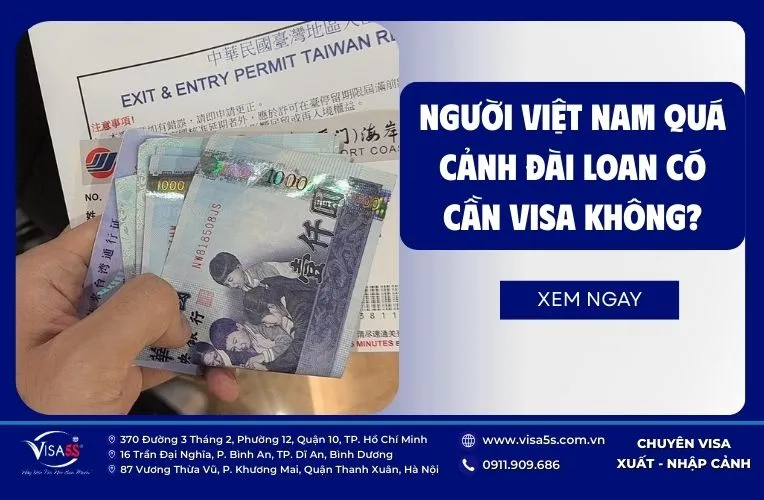 Người Việt Nam quá cảnh Đài Loan có cần visa không? 