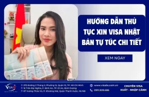 Hướng dẫn thủ tục xin visa Nhật Bản tự túc chi tiết
