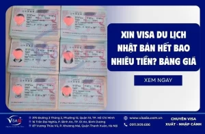 Xin Visa Du Lịch Nhật Bản Hết Bao Nhiêu Tiền? Bảng Giá 2026