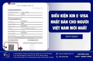 Điều kiện xin e-visa Nhật Bản cho người Việt Nam mới nhất