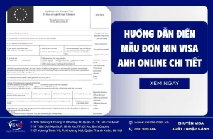 Hướng dẫn điền mẫu đơn xin visa Anh online chi tiết