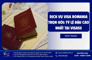 Dịch vụ visa Romania trọn gói: Tỷ lệ đậu cao nhất tại Visa5S