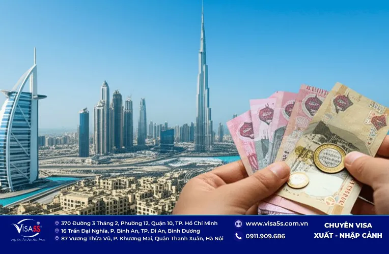 Chi phí xin visa lao động Dubai bao nhiêu tiền