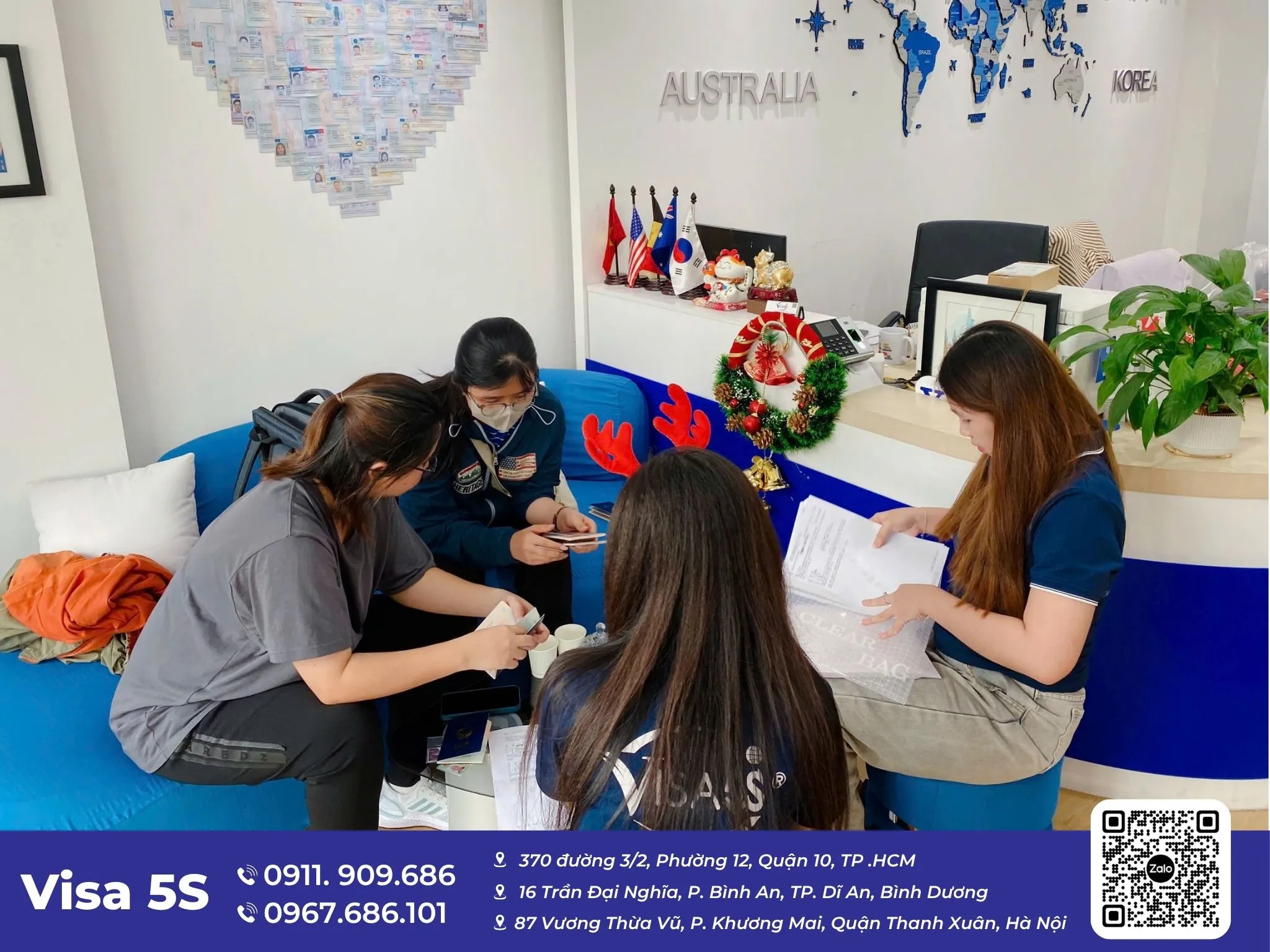 Chuyên viên tư vấn chi phí dịch vụ làm visa Thổ Nhĩ Kỳ tại Visa5S